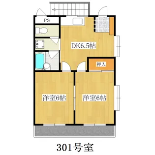 いしいビル【3階】の間取り