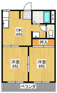 エピサラーム明和【2階】の間取り