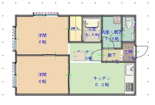 フレグランス会【1階】の間取り