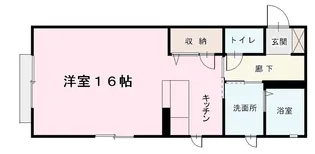 オレンヂコート【1階】の間取り