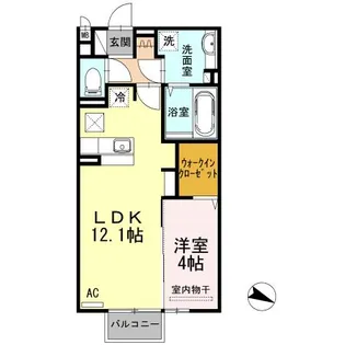 セレーナ 105【1階】の間取り