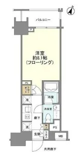 クレヴィア新宿若松町【4階】の間取り