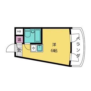 プレスイン神宮西【2階】の間取り