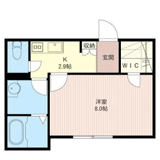 ロメリアズ【1階】の間取り