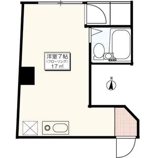 井野ビル【3階】の間取り