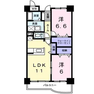 サン・フィオーレ赤津【4階】の間取り