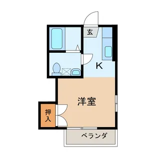 アインツ・メゾ【1階】の間取り