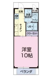 グリーン廣本【1階】の間取り