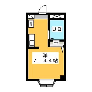 バーレーグラウンド【3階】の間取り