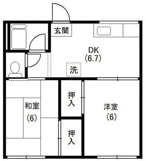 BAIKOUEN JAPAN レジデンス 三田南【1階】の間取り