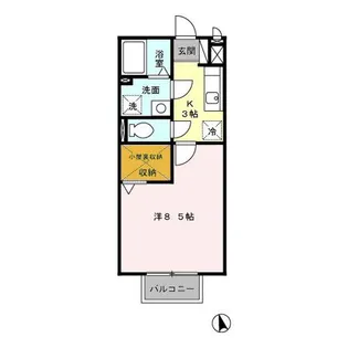 埼玉県さいたま市北区日進町1【アパート】の間取り