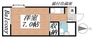 ヴィラ・カミニート【1階】の間取り