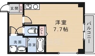 クレハ池田【1階】の間取り