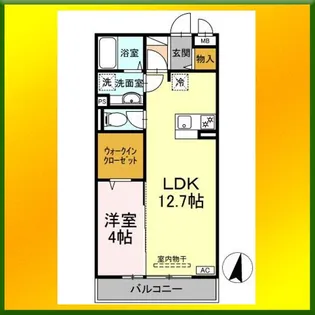 トレビナ保谷【2階】の間取り