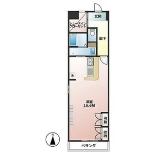 I.S.M IV【3階】の間取り