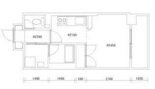 ル・アーブル宇品【2階】の間取り