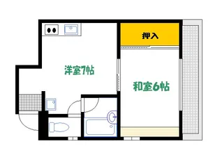 米倉ビル【3階】の間取り