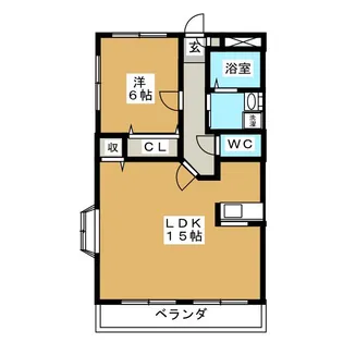 コバビレッジA【3階】の間取り