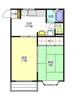 MARUTOMO A棟【1階】の間取り