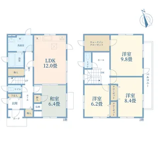 埼玉県さいたま市大宮区三橋2【一戸建】の間取り