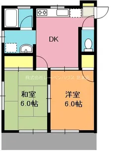 ブローニー【1階】の間取り