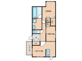 Grand Coeur【1階】の間取り