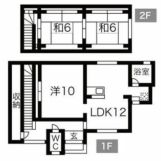 北海道札幌市北区北二十二条西7【一戸建】の間取り