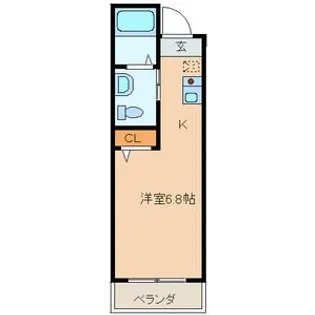 ミルクリーク野菊野B【2階】の間取り