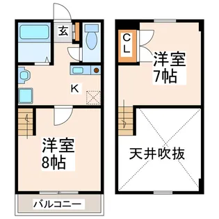CHORAL125【2階】の間取り