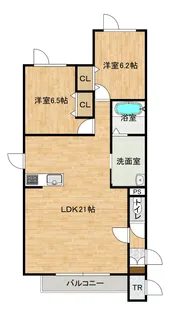 Lifas【3階】の間取り