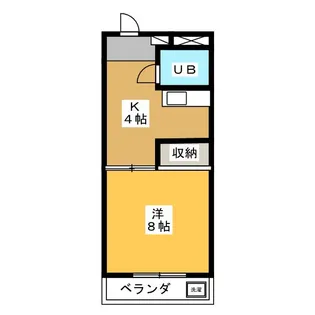 アシスト各務原マンション【3階】の間取り