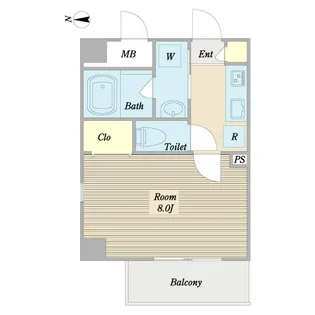 MIKI【2階】の間取り