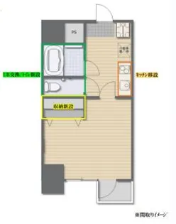 日神パレステージ西麻布【6階】の間取り