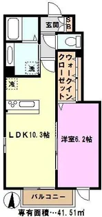 埼玉県川口市西青木1【アパート】の間取り