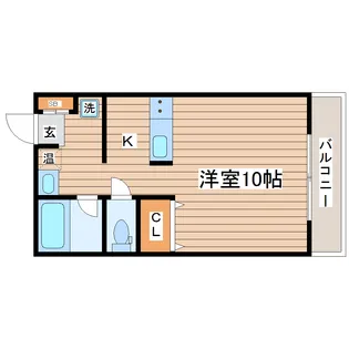 Sakura Park 参番館【2階】の間取り