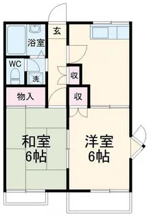 グランハイム東岩槻【1階】の間取り