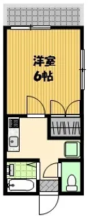 ハイツ中村【2階】の間取り