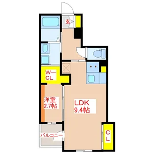 Air/Lyra【2階】の間取り
