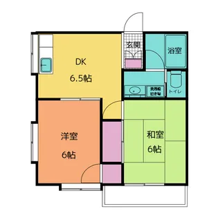 フローラル横井【1階】の間取り