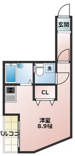 アースプレイス前原東【3階】の間取り