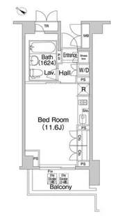 東京都渋谷区恵比寿西2【マンション】の間取り