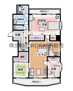 エスポワール都城II【9階】の間取り