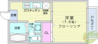 ディアスBee【2階】の間取り