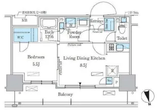 東京都江東区南砂2【マンション】の間取り