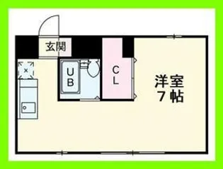 エステートピアジュネス【2階】の間取り