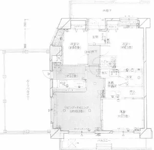東京都目黒区上目黒3【マンション】の間取り