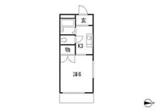 CASA TIERNA【2階】の間取り