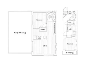 La via belle成城の間取り