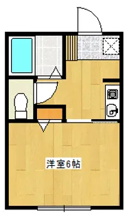 ベルハーモニー【1階】の間取り