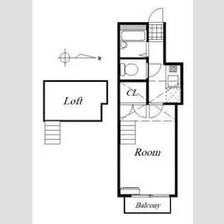 パレス伊勢崎第二【2階】の間取り